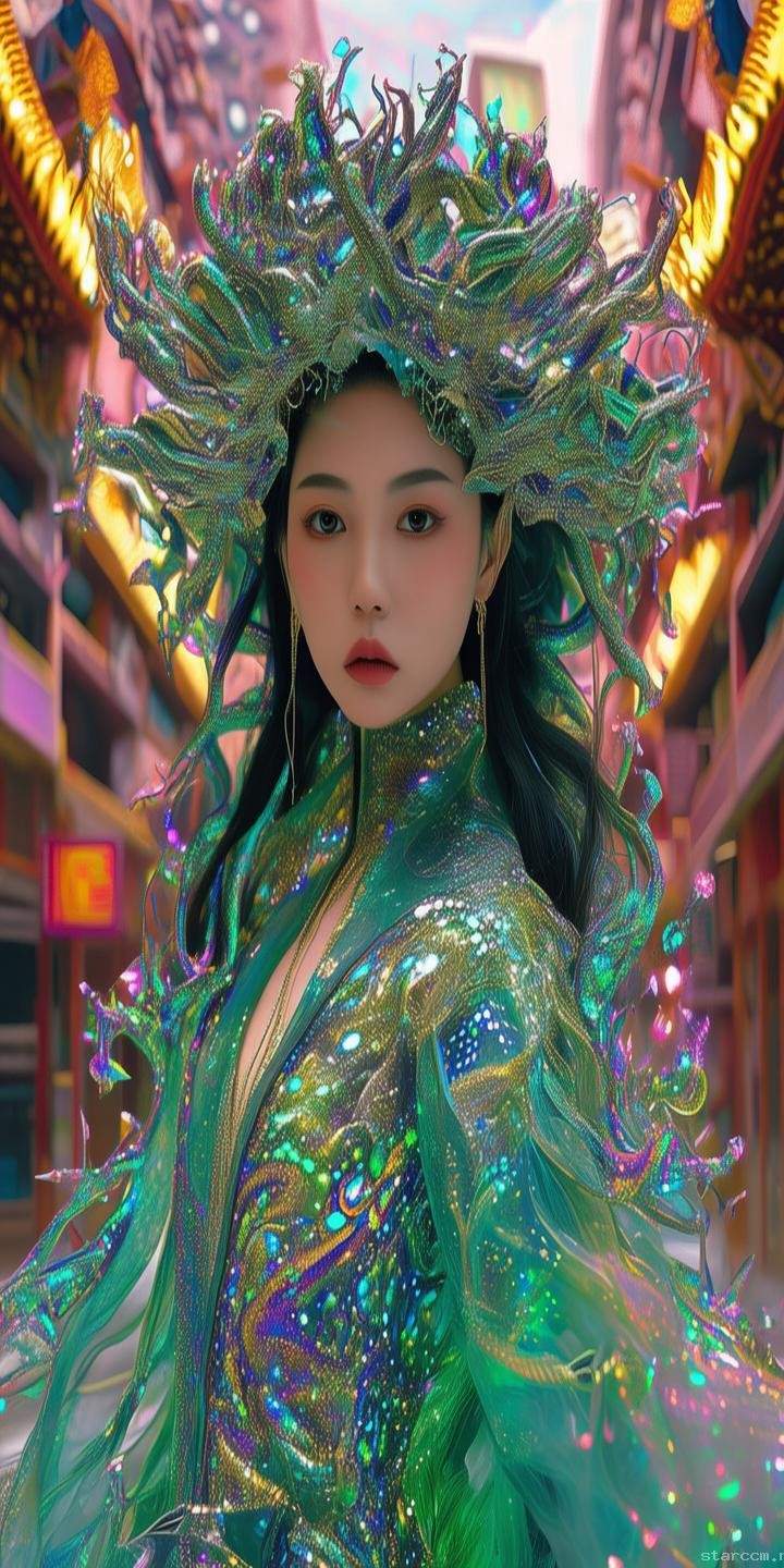 **鞠婧祎“蛇女”造型引领新风尚，未来趋势深度剖析**
